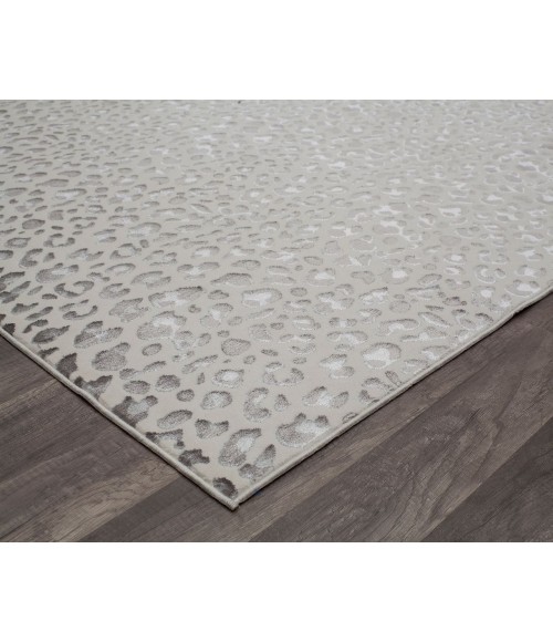 CosmoLiving By Cosmopolitan Natura RA29091 White Area Rug 2 ft. 3 in. x 8 ft. Runner