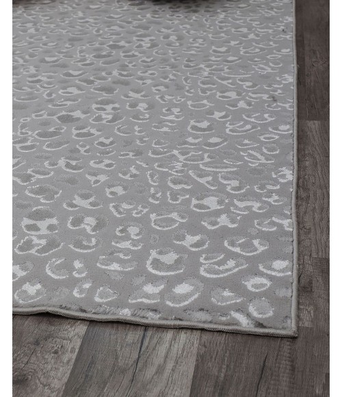 Hazel Natura RA28347 Gray Area Rug 8 ft. x 10 ft. Rectangle