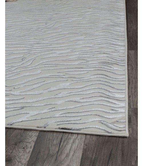 CosmoLiving By Cosmopolitan Natura RA28349 White CosmoLiving By Cosmopolitan Natura RA28349 White Area Rug 8 ft. x 10 ft. Rectangle