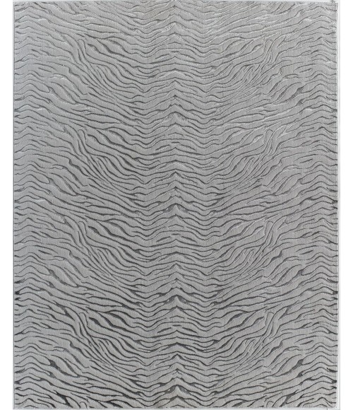 Hazel Natura RA28351 Gray Area Rug 8 ft. x 10 ft. Rectangle