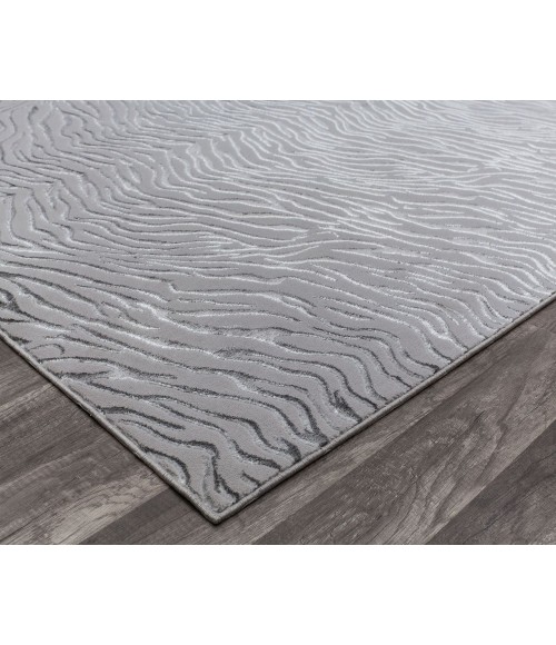 Hazel Natura RA28351 Gray Area Rug 8 ft. x 10 ft. Rectangle