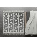 Mason Brooks Catalan RA33403 Black Area Rug 8 ft. x 10 ft. Rectangle