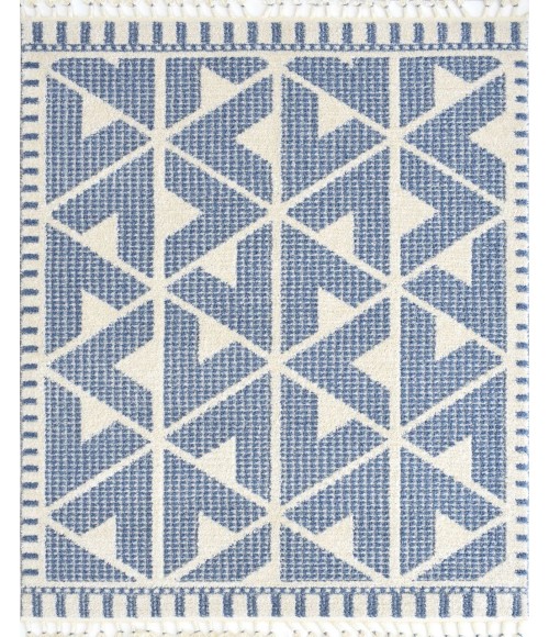 Mason Brooks Catalan RA33407 Blue Area Rug 8 ft. x 10 ft. Rectangle
