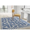 Mason Brooks Catalan RA33407 Blue Area Rug 8 ft. x 10 ft. Rectangle