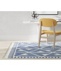 Mason Brooks Catalan RA33407 Blue Area Rug 8 ft. x 10 ft. Rectangle