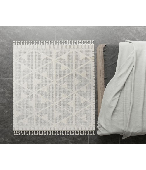 Mason Brooks Catalan RA33408 Gray Area Rug 2 ft. 6 in. x 4 ft. Rectangle