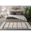 Mason Brooks Catalan RA33435 White Mason Brooks Catalan RA33435 White Area Rug 8 ft. x 10 ft. Rectangle