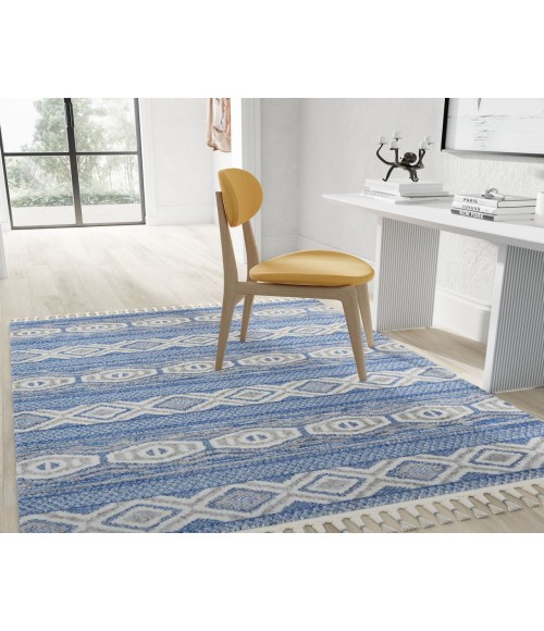 Mason Brooks Catalan RA33464 Blue Mason Brooks Catalan RA33464 Blue Area Rug 2 ft. 6 in. x 4 ft. Rectangle