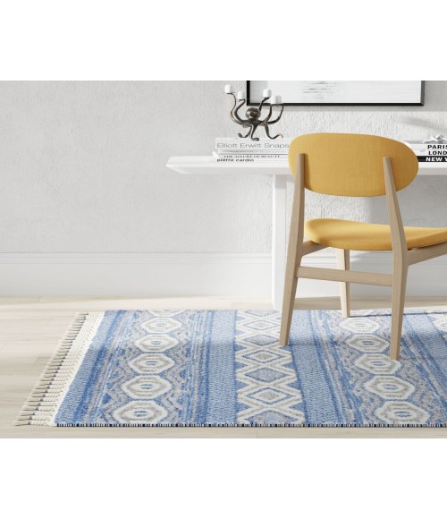 Mason Brooks Catalan RA33464 Blue Mason Brooks Catalan RA33464 Blue Area Rug 2 ft. 6 in. x 4 ft. Rectangle