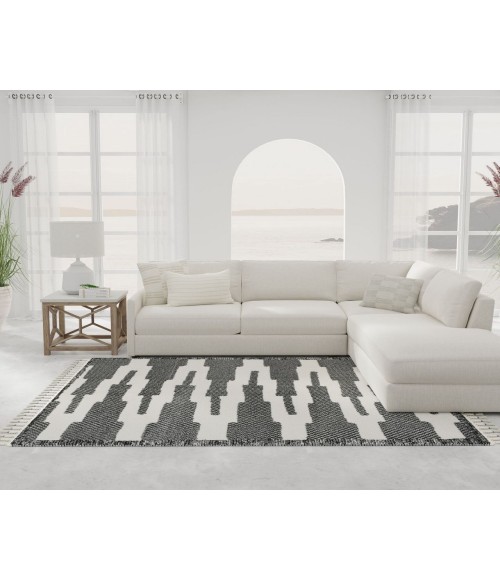 Mason Brooks Catalan RA33475 Black Mason Brooks Catalan RA33475 Black Area Rug 8 ft. x 10 ft. Rectangle