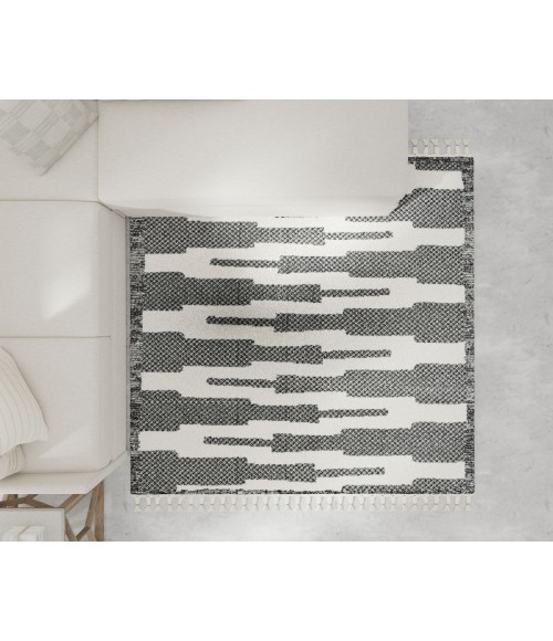Mason Brooks Catalan RA33475 Black Mason Brooks Catalan RA33475 Black Area Rug 8 ft. x 10 ft. Rectangle