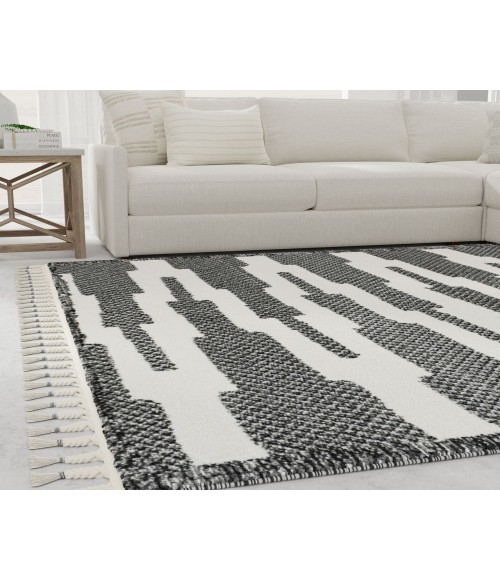 Mason Brooks Catalan RA33475 Black Mason Brooks Catalan RA33475 Black Area Rug 8 ft. x 10 ft. Rectangle