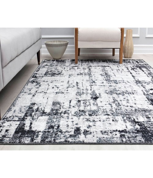 Rugs America Amabella RA30809 White Area Rug 2 ft. 6 in. x 4 ft. Rectangle