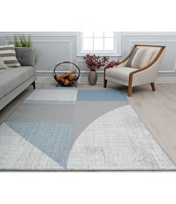 Rugs America Amabella IV70A Nature Essentials Abstract Vintage White Area Rug, 8 ft. 0 in. X 10 ft. 0 in.