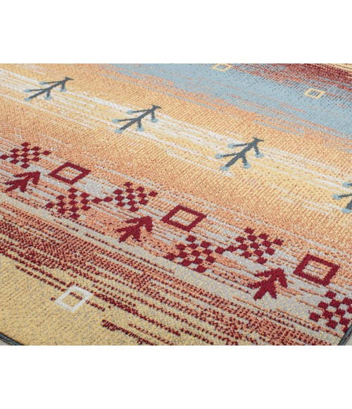 Rugs America Jaelyn RA31647 Yellow Rugs America Jaelyn RA31647 Yellow Area Rug 5 ft. 3 in. x 7 ft. Rectangle