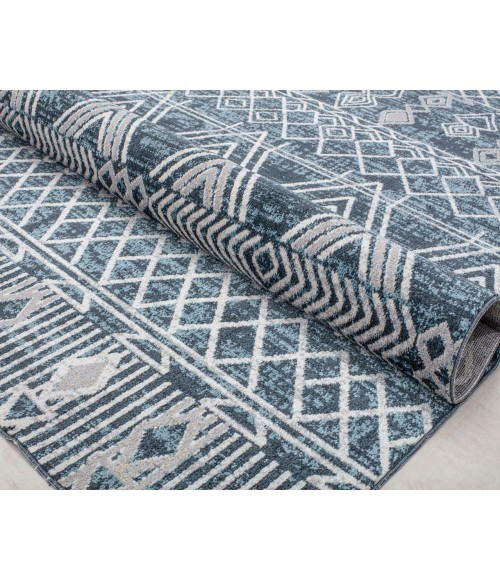 Rugs America Jaelyn RA31657 Blue Area Rug 2 ft. 6 in. x 4 ft. Rectangle