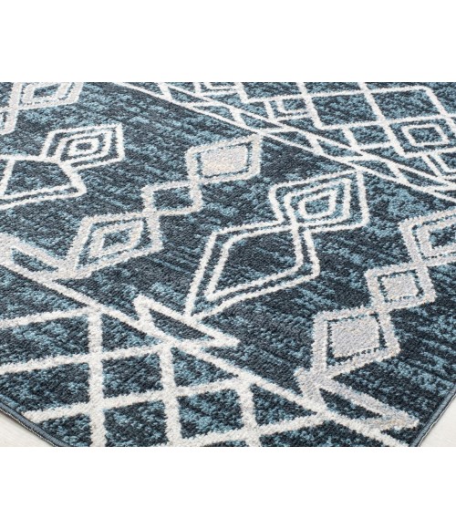 Rugs America Jaelyn RA31657 Blue Area Rug 2 ft. 6 in. x 4 ft. Rectangle