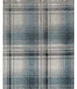 Rugs America Jaelyn JD50A Baltic Rapids Plaid Contemporary Blue Area Rug, 8 ft. 0 in. X 10 ft. 0 in.