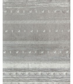 Rugs America Jaelyn JD60A Coastline Constellation Tribal Bohemian Gray Area Rug, 2 ft. 6 in. X 8 ft.