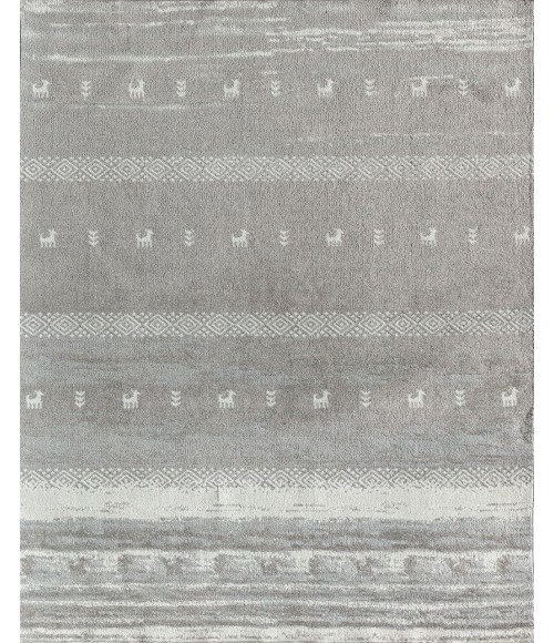 Rugs America Jaelyn RA31698 Gray Rugs America Jaelyn RA31698 Gray Area Rug 2 ft. 6 in. x 8 ft. Runner