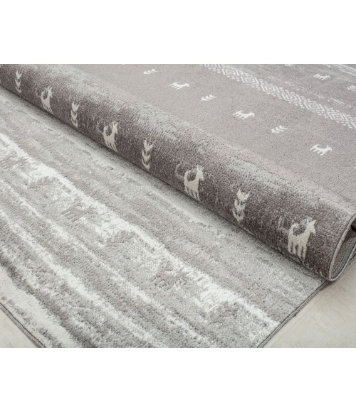 Rugs America Jaelyn RA31698 Gray Rugs America Jaelyn RA31698 Gray Area Rug 2 ft. 6 in. x 8 ft. Runner