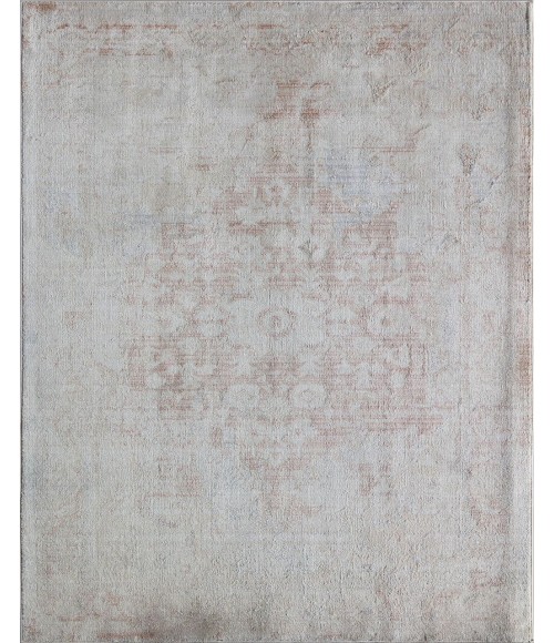 Rugs America Romeo RA30836 White Area Rug 8 ft. x 10 ft. Rectangle