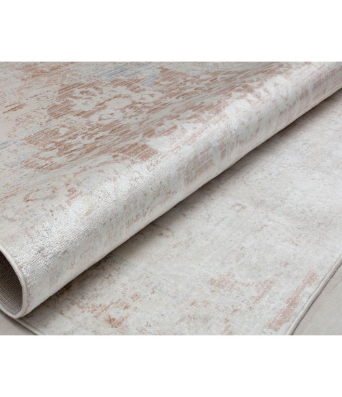 Rugs America Romeo RA30836 White Area Rug 8 ft. x 10 ft. Rectangle