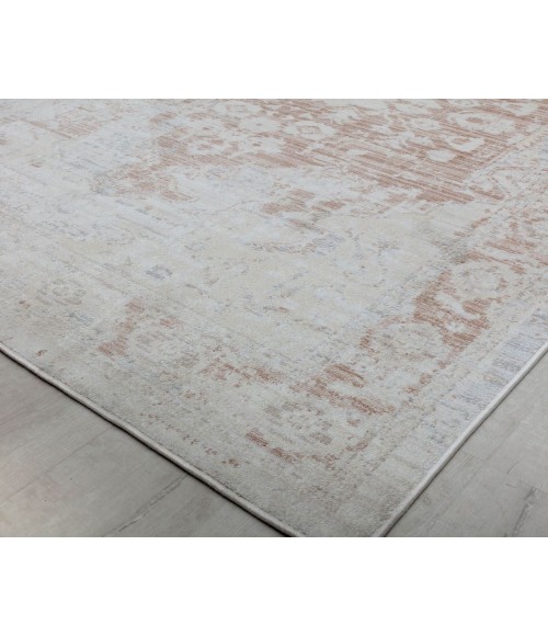 Rugs America Romeo RA30836 White Area Rug 8 ft. x 10 ft. Rectangle