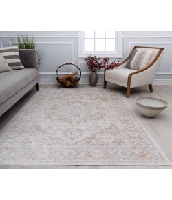 Rugs America Romeo RA30843 White Area Rug 5 ft. 3 in. x 7 ft. Rectangle