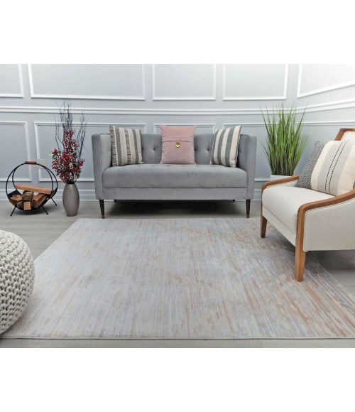 Rugs America Romeo RA30846 Orange Area Rug 2 ft. 6 in. x 8 ft. Runner