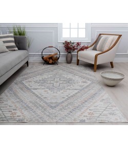 Rugs America Romeo JL50A Inner Balance Abstract Vintage Beige Area Rug, 5 ft. 3 in. X 7 ft. 0 in.