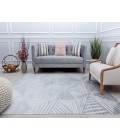 Rugs America Romeo RA30861 Gray Rugs America Romeo RA30861 Gray Area Rug 2 ft. 6 in. x 4 ft. Rectangle