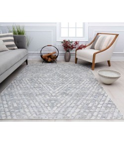 Rugs America Romeo RA30867 Gray Area Rug 5 ft. 3 in. x 7 ft. Rectangle