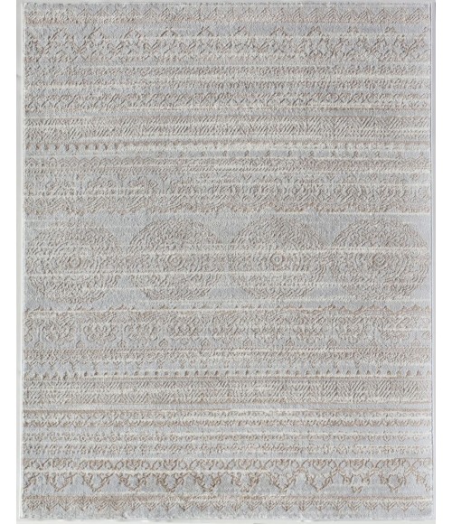 Rugs America Leopold RA30528 Cream Area Rug 2 ft. x 4 ft. Rectangle