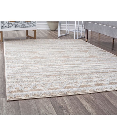Rugs America Leopold RA28214 Cream Area Rug 8 ft. x 10 ft. Rectangle