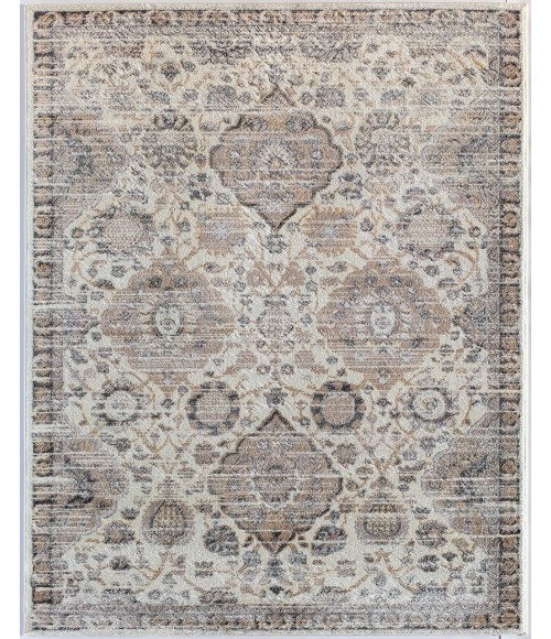 Rugs America Leopold RA30546 Cream Area Rug 2 ft. x 4 ft. Rectangle