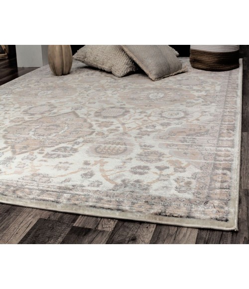 Rugs America Leopold RA30546 Cream Area Rug 2 ft. x 4 ft. Rectangle