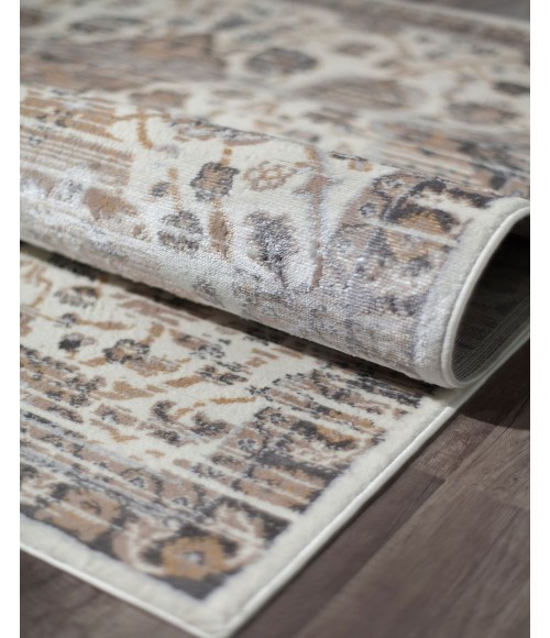 Rugs America Leopold RA30546 Cream Area Rug 2 ft. x 4 ft. Rectangle