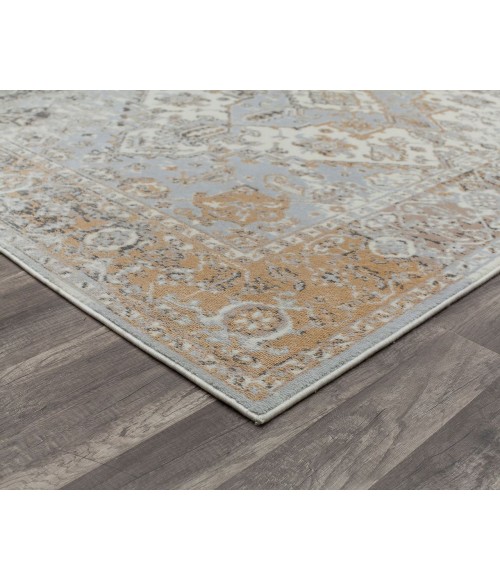 Rugs America Leopold RA30551 Cream Area Rug 9 ft. x 12 ft. Rectangle