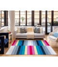Elizabeth Sutton Maze RA32471 Multicolor Area Rug 5 ft. 3 in. x 7 ft. Rectangle