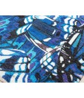 Elizabeth Sutton Maze RA32495 Blue Area Rug 5 ft. 3 in. x 7 ft. Rectangle
