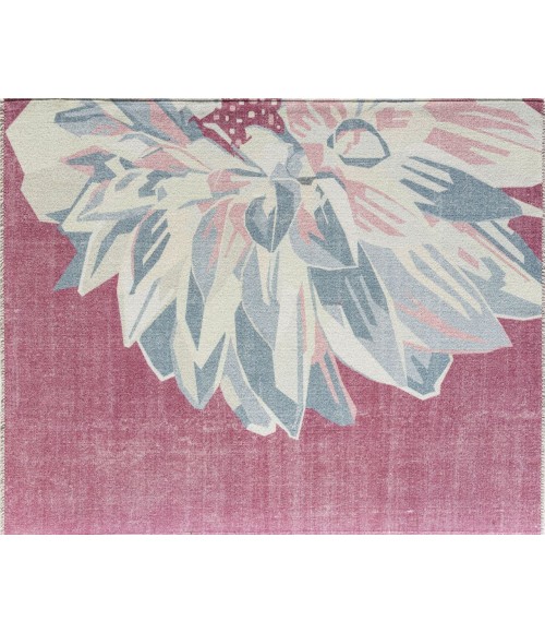 Elizabeth Sutton Maze RA32503 Pink Elizabeth Sutton Maze RA32503 Pink Area Rug 5 ft. 3 in. x 7 ft. Rectangle