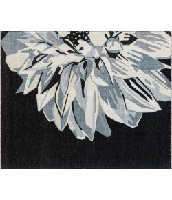 Elizabeth Sutton Maze MI35D Twilight Dahlia Floral Modern Black Area Rug, 2 ft. 7 in. X 4 ft. Elizabeth Sutton Maze MI35D Twilight Dahlia Floral Modern Black Area Rug, 2 ft. 7 in. X 4 ft.