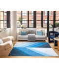 Elizabeth Sutton Maze RA32513 Blue Area Rug 2 ft. 7 in. x 4 ft. 0in. Rectangle
