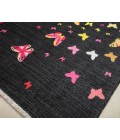 Elizabeth Sutton Maze RA32538 Black Elizabeth Sutton Maze RA32538 Black Area Rug 2 ft. 8 in. x 4 ft. 0in. Runner