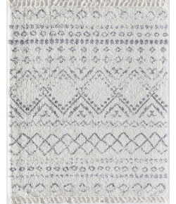 CosmoLiving By Cosmopolitan Moon RA28185 White Area Rug 5 ft. x 7 ft. Rectangle