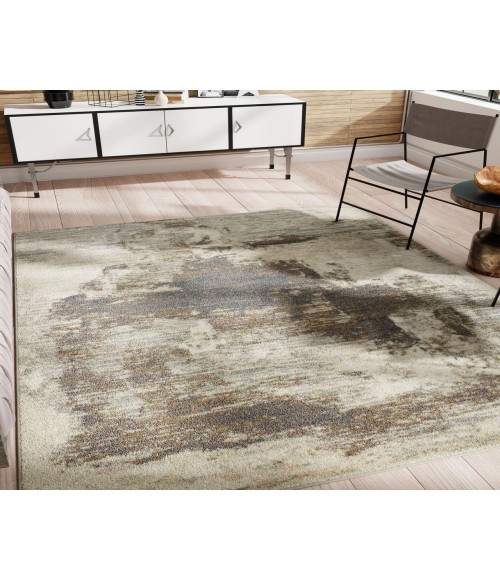 Rugs America Matthieu RA41569 Tan Rugs America Matthieu RA41569 Tan Area Rug 2 ft. 6 in. x 8 ft. Runner