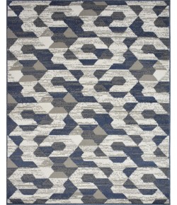 Rugs America Matthieu  RA41587 Gray Area Rug 8 ft. x 10 ft. Rectangle
