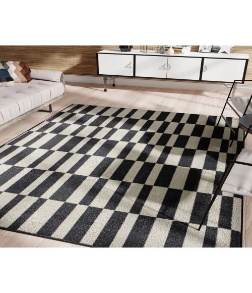 Rugs America Matthieu RA41603 Gray Rugs America Matthieu RA41603 Gray Area Rug 8 ft. x 10 ft. Rectangle