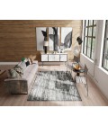 Rugs America Matthieu  RA41619 Gray Rugs America Matthieu  RA41619 Gray Area Rug 8 ft. x 10 ft. Rectangle